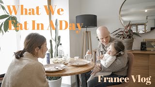 フランス在住日仏家族１日の食事/フランス家庭料理アッシ・パルマンティエ/アーティチョークのピザ/食事Vlog