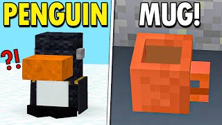 Minecraft: 10+ Winter Build Hacks & Ideas!