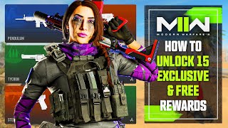 15 More Free EXCLUSIVE Blueprints, Rewards & How To Earn Them... (All Modern Warfare 2 DMZ Rewards)