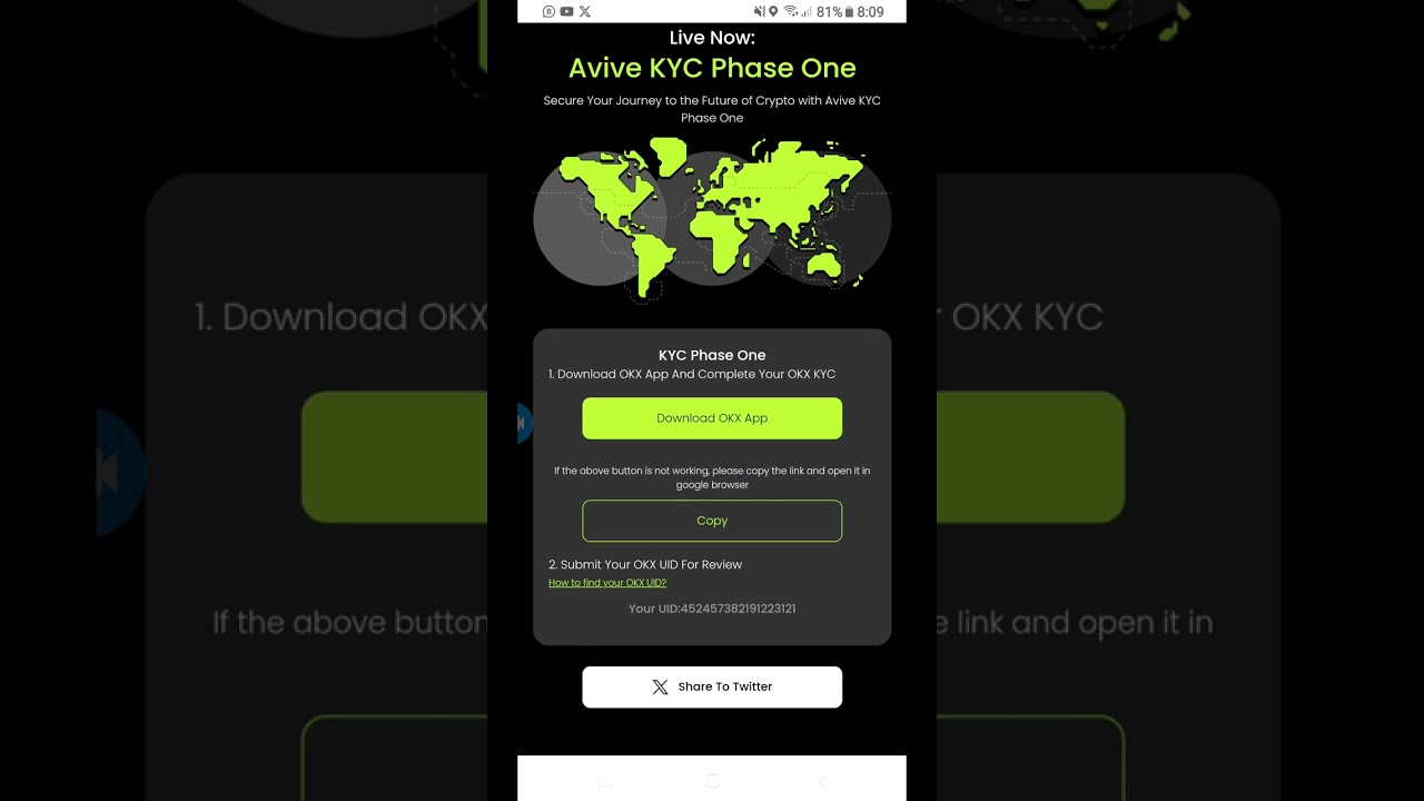 Avive Token Withdraw Process | Avive Mining KYC Guide | Avive Token Price