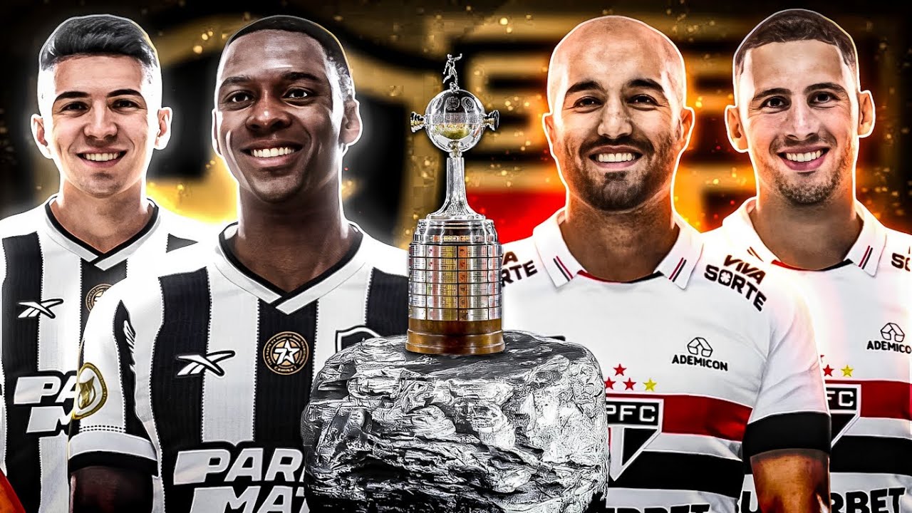 BOTAFOGO x SÃO PAULO | QUARTAS DE FINAL LIBERTADORES 2024 | SIMULAÇÃO ...