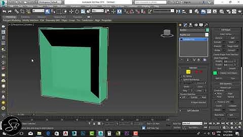 3D Max Bookshelf Modeling _ HD _