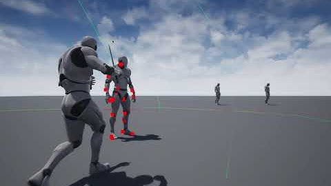 Directional root motion attacks and damage control - Unreal 4 engine