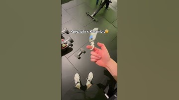 Keychain x Karambit??🤔 #ninjaspinner