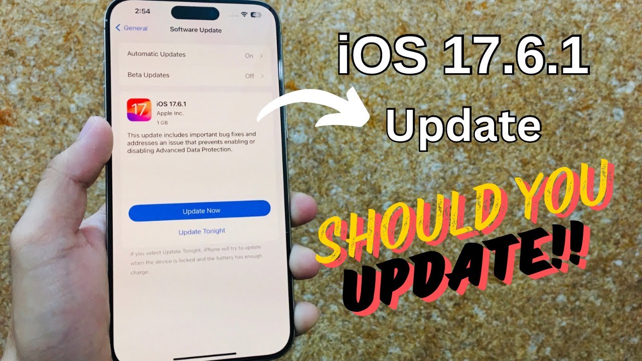 iOS 17.6.1 is Out!! | What’s new ?? After 2 days Experience!! | Should you Update ?
