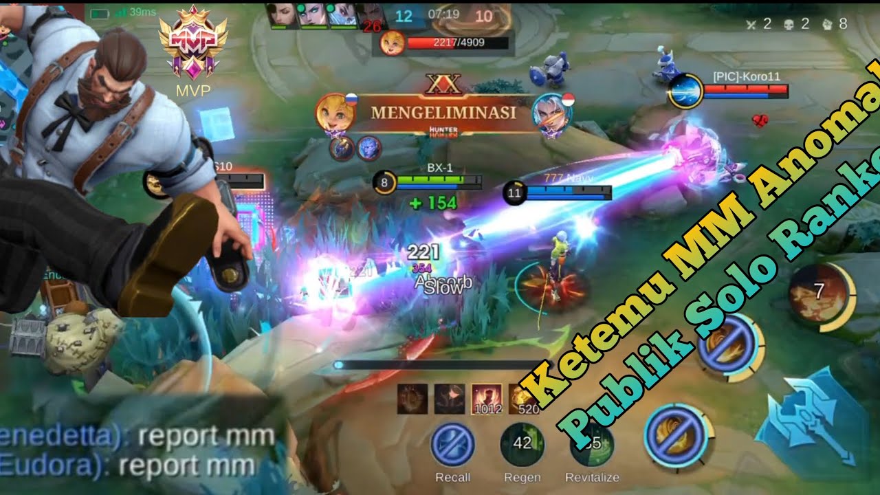 Ex TOP GLOBAL 2 BAXIA IS BACK ‼️NEKAT SOLO RANK KETEMU MM ANOMALI 😱