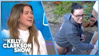 Kelly Clarkson Cracks Up At Viral Woman Who Left House Without Pants