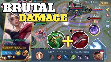 BEGINI CARA COUNTER CLINT SAMPE COKLAT‼️BUILD MELISSA TERBARU 2023-MLBB