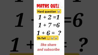 comments your answer ☠️☠️ #shortsfeed #maths #upsc #ssc #iqtest #mathquiz #braintestsolution