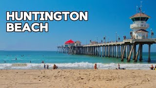 [4K] Huntington Beach Pier/Boardwalk walking tour