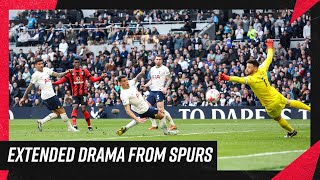 Extended highlights: Dramatic injury time winner against Spurs