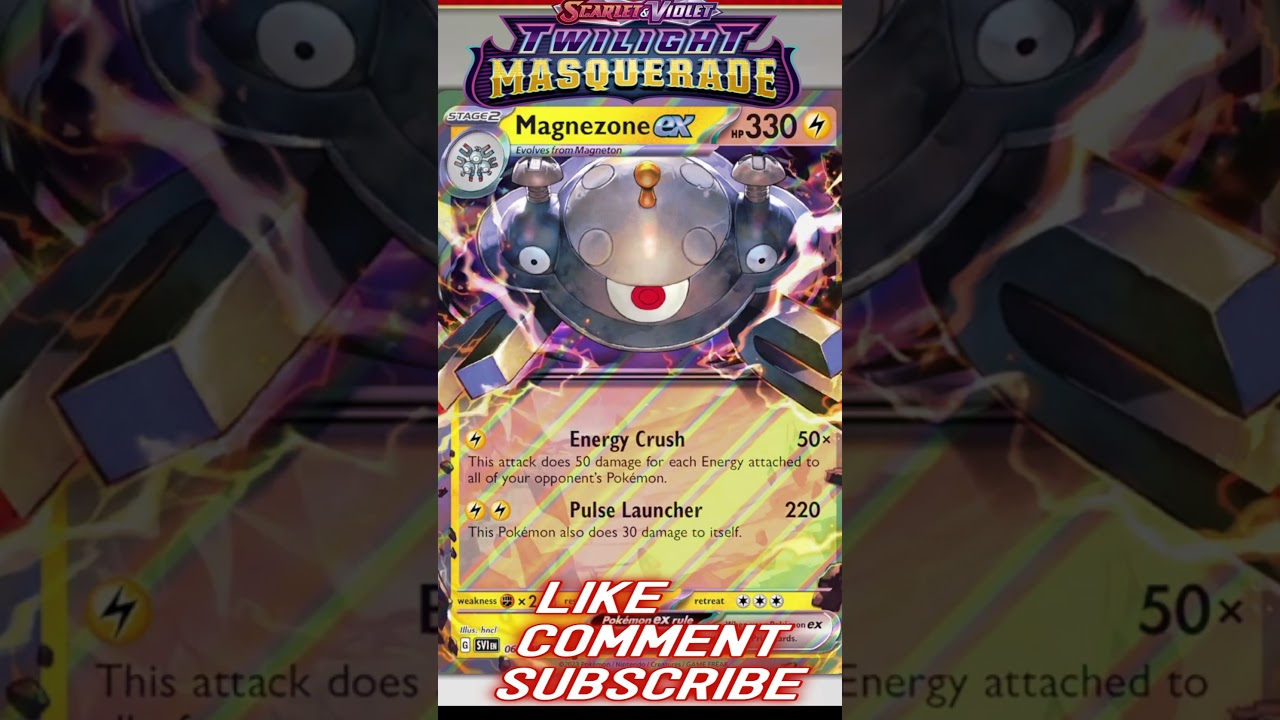 Magnezone ex Magnet Fishing Deck Quick Guide 