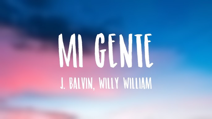 Pop Crave on X: Mi Gente by J Balvin and Willy William has