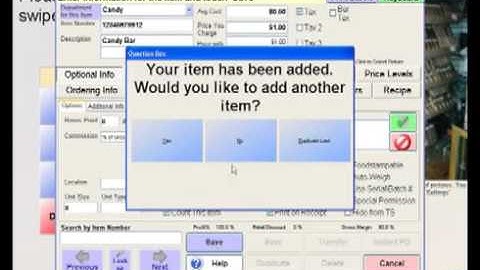 pcAmerica RPE Setup Creating Inventory