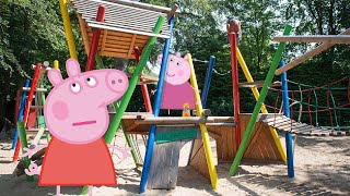 Peppa passt auf Oma Wutz auf