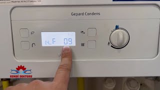 Proterm Gepard Condens Kombi F 09 Arızası Nasıl Giderilir. Kesin Çözüm Proterm Kombi Arıza Kodları