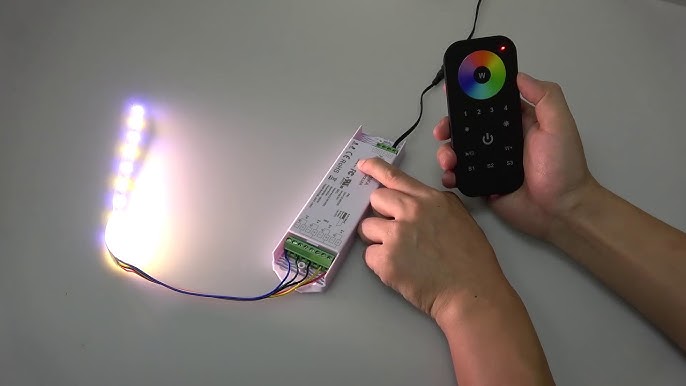 Multi-Zone Programmable RGB ColorPlus LED Touch Controller (Remote Control)