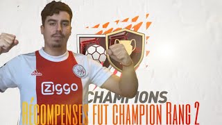 FUT 22 - MES PREMIERES RECOMPENSES FUT CHAMPIONS (RANG 2)