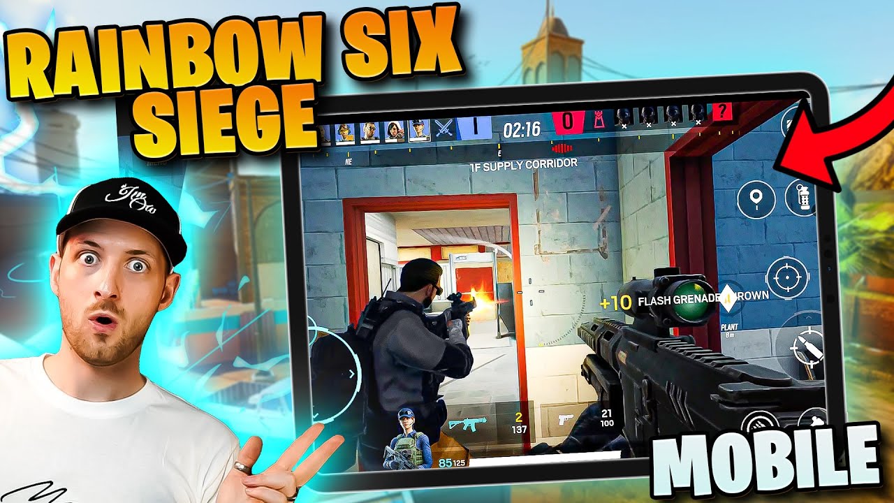 AREA F2 VS RAINBOW SIX SIEGE MOBILE GAMEPLAY COMPARISON - Rainbow Six Mobile  - Area F2 - Global Launch - - TapTap