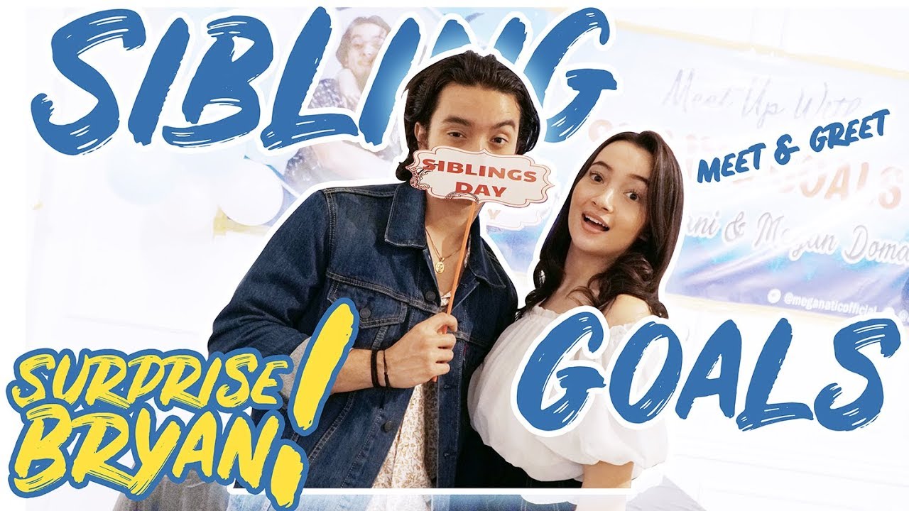 Meet & Greet Sibling Goals | Megan Domani & Bryan Domani