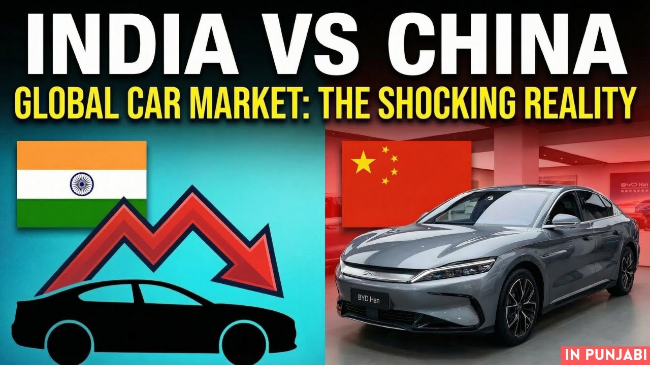 India vs. China: The Shocking Reality of the Global Car Market 🇮🇳🇨🇳 | Dayamotos