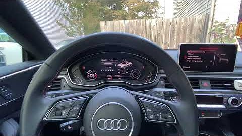 Turn off/reset Audi A5/S5 Tire Pressure Light Warning Dashboard 2019