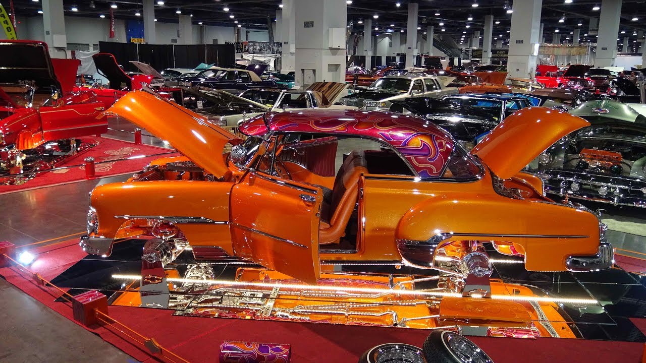 Las Vegas Super Show 1951 Chevy Lowrider called the “Sun King”. YouTube