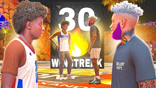 ACHIEVING The HIGHEST WINSTREAK Using A POPPER As A GUARD On NBA 2K24!! 30 GAME WINSTREAK???