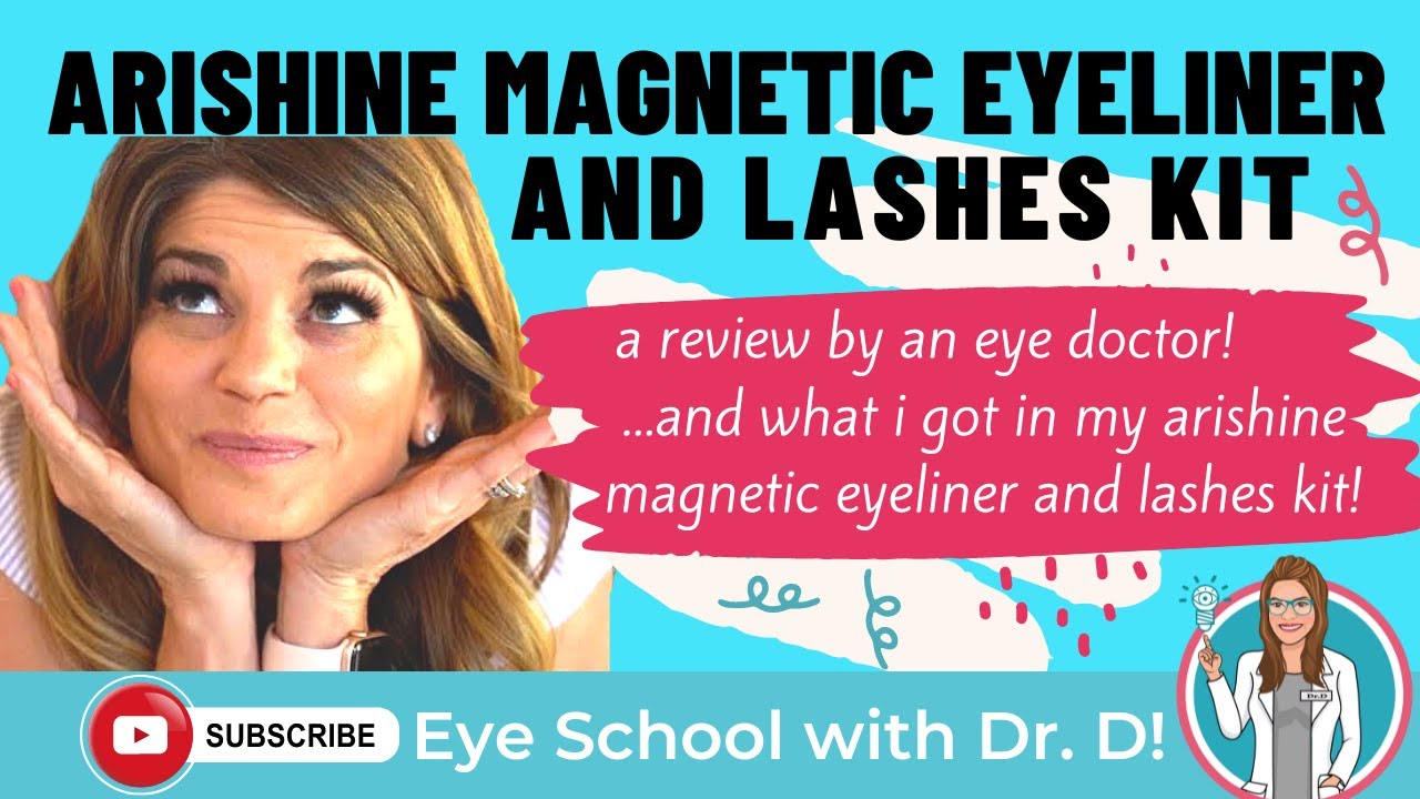 Arishine Eyeliner and Lashes Kit Review by Eye Doctor Eyeliner