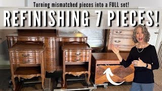 Turning 7 mismatched pieces into a HUGE set!
