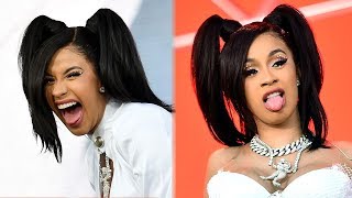 Cardi b twerks & performs pregnant at coachella 2018