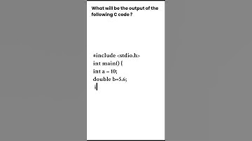 What will be the output of the following C code? #c  #computerlanguage #programming