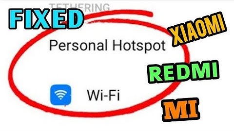 Poco F1 Hotspot & WiFi Not Working Problem Solved