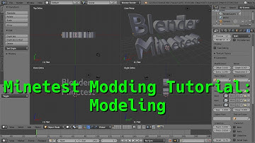 Modeling | Using Blender for Minetest Assets