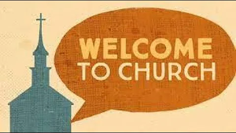 Welcome to today church service! We are glad  your here
