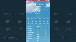 How to use iPhone weather app for iPhone iOS shorts | 3k Huzaifa | #shorts screenshot 3
