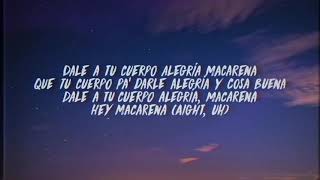 Tyga - macarena lyrics