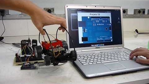 Projeto 39 - Carrinho controlado pelo PC (Arduino + Python)