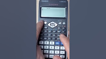 THỦ THUẬT CASIO | CÁCH RESET MÁY TÍNH CASIO FX 580VNX #shorts