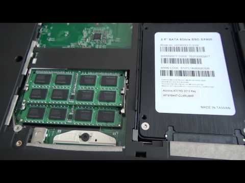 Lenovo ThinkPad T540p review, unboxing, SSD and RAM upgrade.