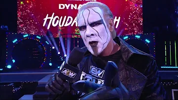 Sting's impression of Dusty Rhodes