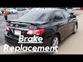 How to change front brakes for 2013-2017 Toyota Corolla