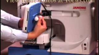 Janome MB4 out of the box setup