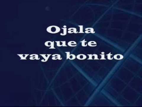 Que Te Vaya Bonito - Vicente Fernandez LETRA.wmv