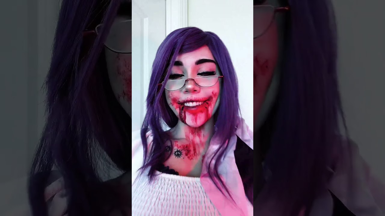 Have We Ate Today?🩸#tokyoghoul #cosplay #rize #cosplayer #sfx #sfxmakeup #horror #transition