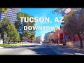 Tucson, AZ - Driving Downtown 4K