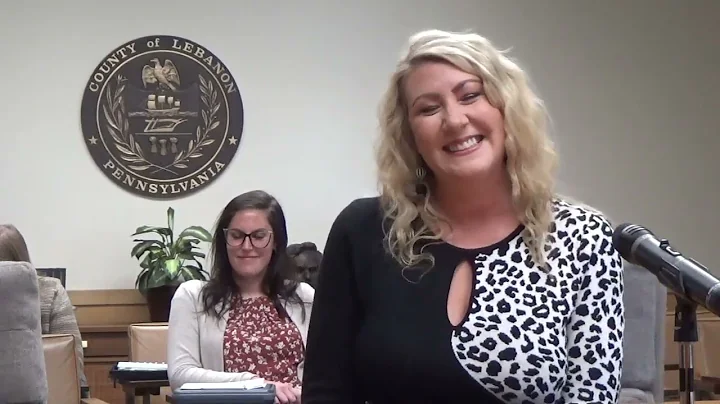 Deborah Wright receives a proclamation 10 20 22