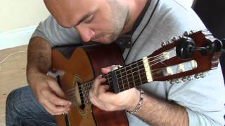Video thumbnail of "Chariots Of Fire For Classical Guitar + Tab"