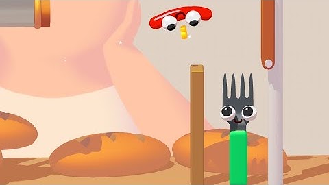Fork N Sausage - All Levels Gameplay Android, iOS