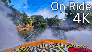 [4K] Jurassic Park  River Adventure  On Ride  Universal Orlando Resort  Islands of Adventure
